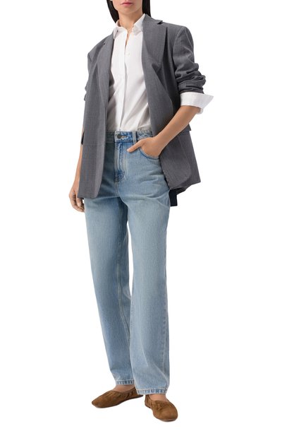 Замшевые балетки 12 STOREEZ, арт. 133143, фото 3