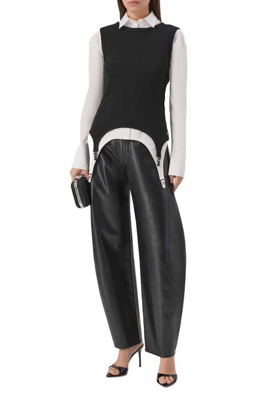 Хлопковая рубашка Jean Paul Gaultier 25/04-W-ST037/C071 Белый  25/04-W-ST037/C071 Фото 2