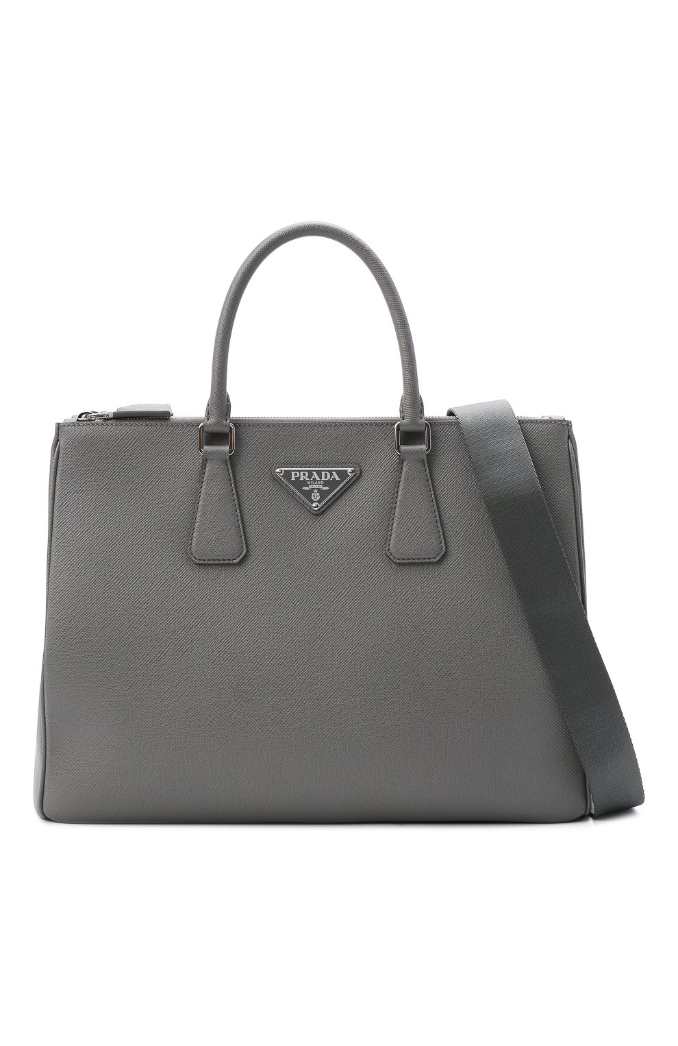 Кожаная сумка-тоут PRADA, арт. 2VG061-2FAD-F0K44-OOF, фото 7