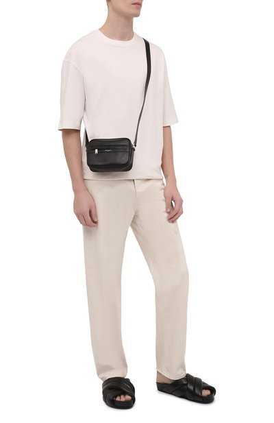 Кожаная сумка camp SAINT LAURENT, арт. 647179/1EL0E, фото 2