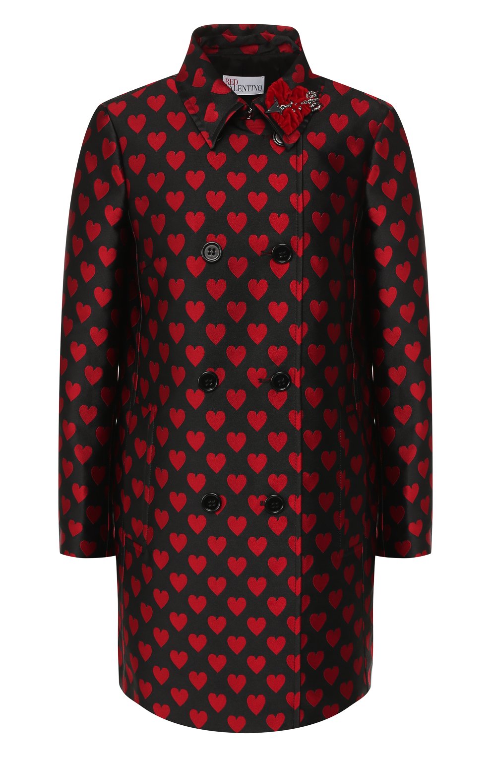 Пальто с принтом REDVALENTINO, арт. SR3CAA52/49Q, фото 1