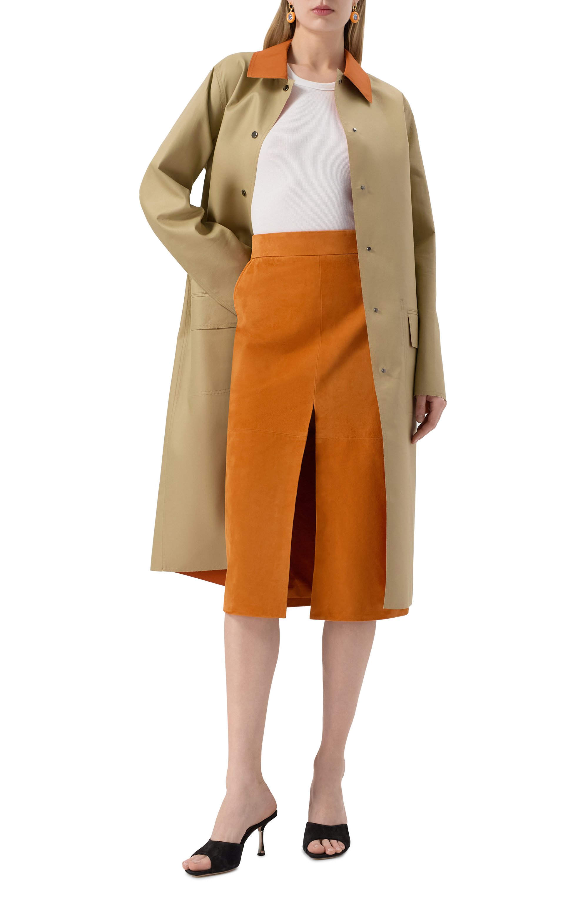 Замшевая юбка ICEBERG, арт. ZC11/6806, фото 2