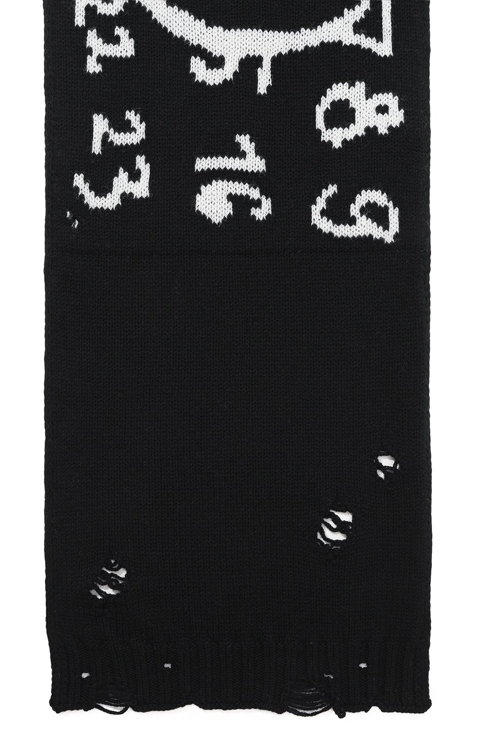 Шерстяной шарф MM6, арт. S62TE0052/M13074, фото 4