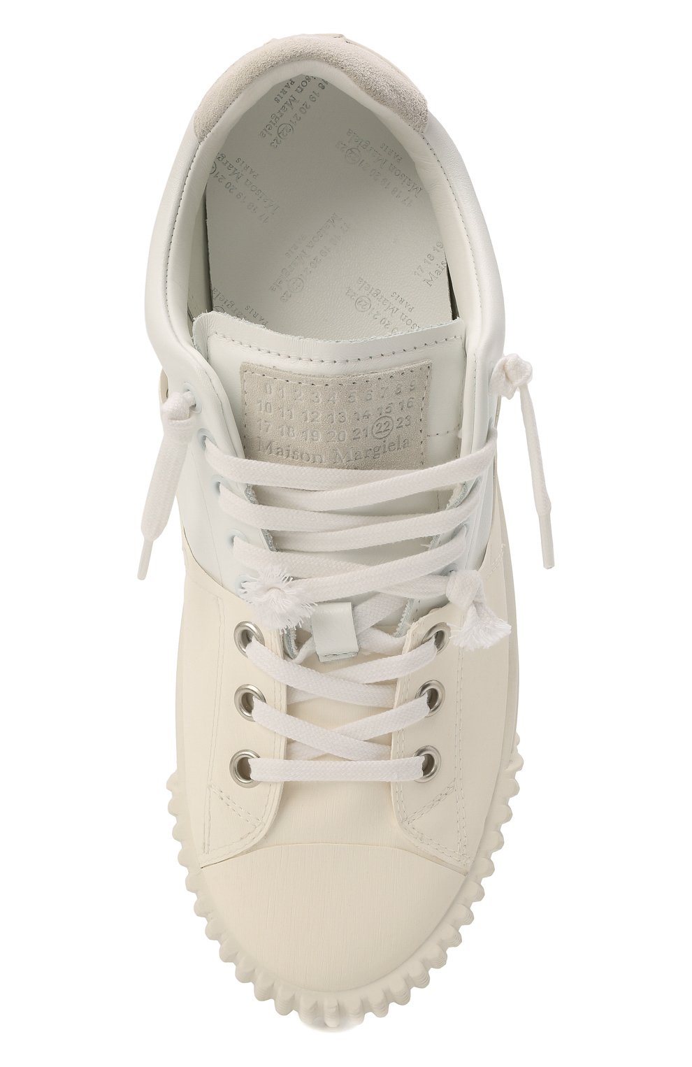 Кожаные кеды evolution MAISON MARGIELA, арт. S97WS0055/P4366, фото 6