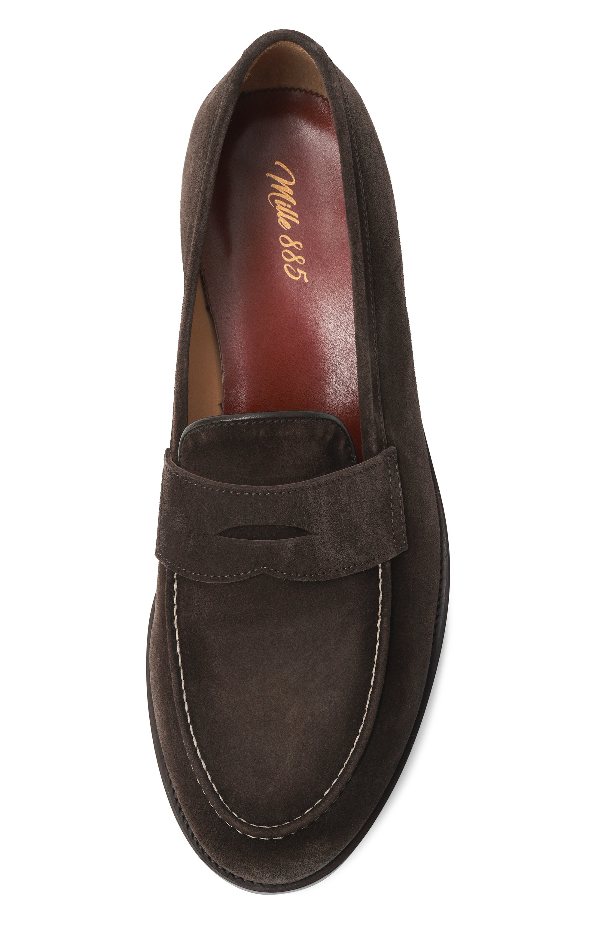 Замшевые пенни-лоферы MILLE 885, арт. VITT0RI0/VEL0UR 1/2, фото 5