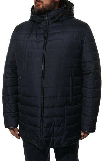 Пуховая куртка ZILLI темно-синего цвета по цене 1365000 руб., арт. MAS-CUBIK-30036/0003/62-68, фото 3 Пуховая куртка ZILLI, арт. MAS-CUBIK-30036/0003/62-68, фото 3