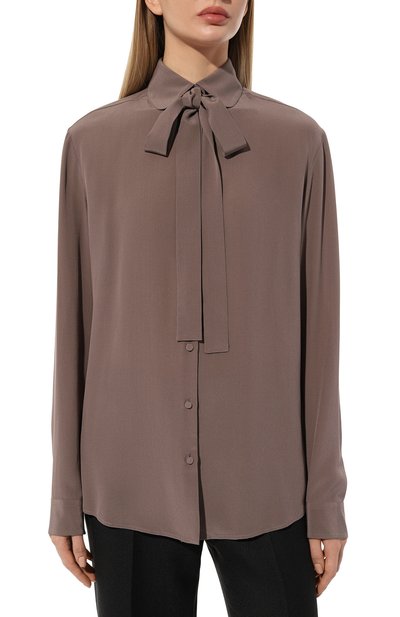 Шелковая блузка GUCCI, арт. 577059 ZAAOG, фото 3