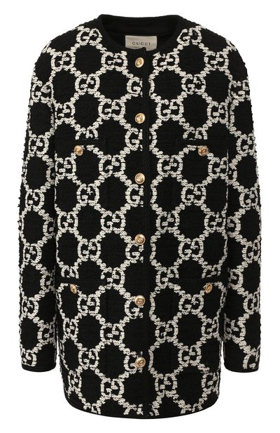 Женский кардиган из смеси хлопка и вискозы GUCCI, арт. 569926/ZABZ2