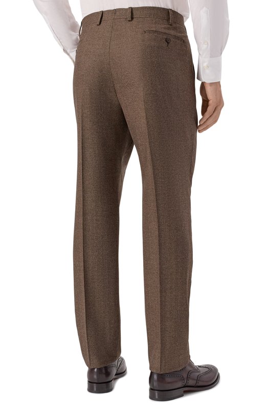 Шерстяной костюм Sartoria Latorre A6I7EF/UG0943 Коричневый  A6I7EF/UG0943 Фото 5