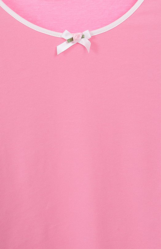 Хлопковый топ ROWEN ROSE RR_J116 Розовый  RR_J116 Фото 6