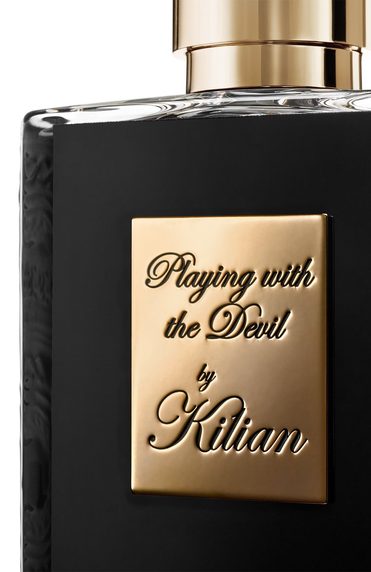 Парфюмерная вода playing with the devil (50ml) KILIAN PARIS бесцветного цвета, арт. 3700550218272 | Фото 2 (Тип продукта - парфюмерия: Парфюмерная вода; Региональные ограничения белый список (Axapta Mercury): Не проставлено; Нос: Не проставлено; Ограничения доставки: flammable)