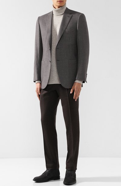 Замшевые ботинки на шнуровке TOD’S, арт. XXM45A00D80RE0B603, фото 2