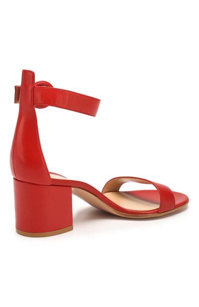 Кожаные босоножки versilia 60 GIANVITO ROSSI, арт. G60357.60RIC.NAPTABS, фото 4