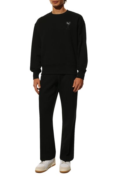 Хлопковый свитшот puma x ami PUMA, арт. 53411101, фото 2