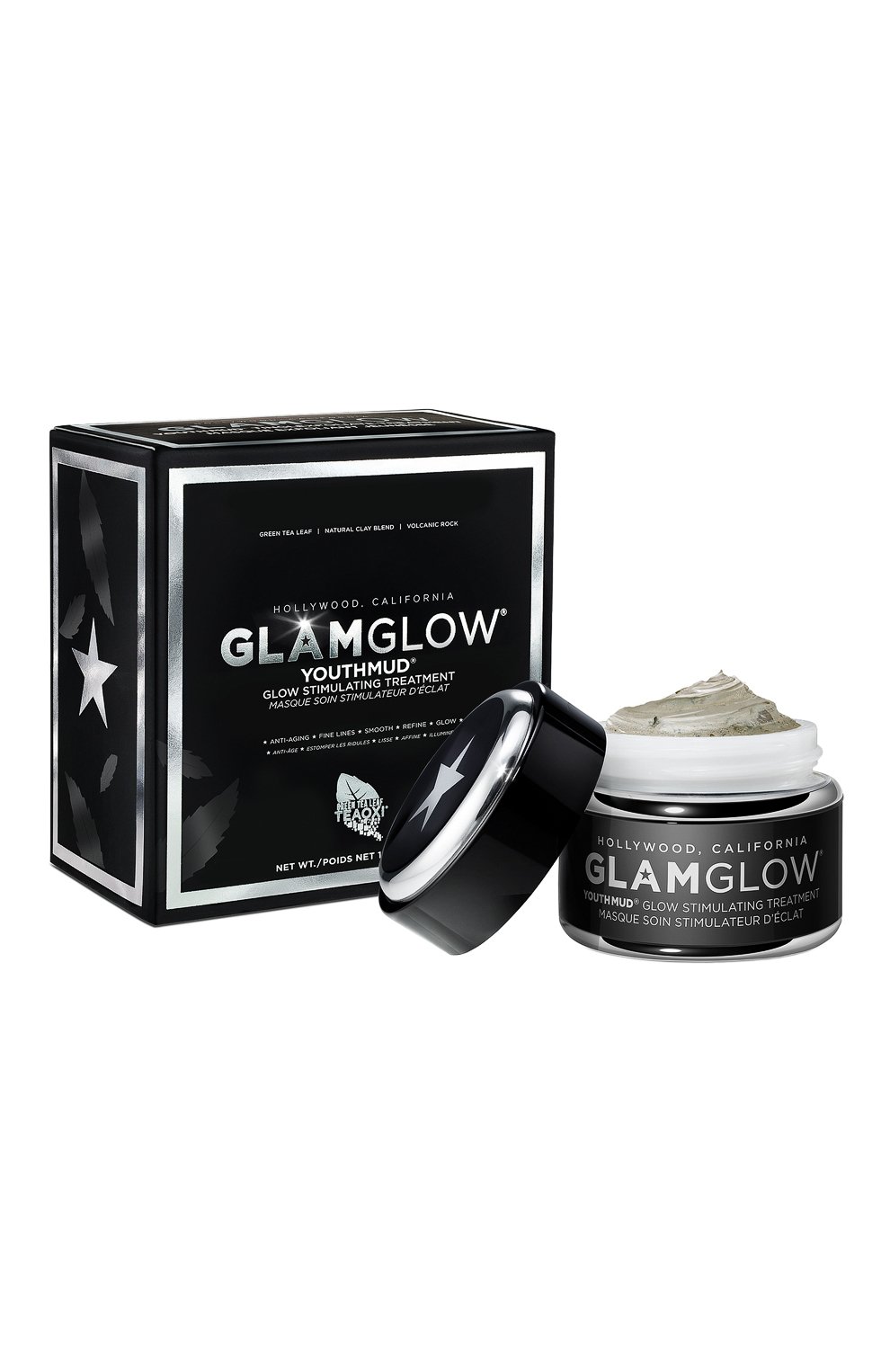 Отшелушивающая маска для лица youthmud glow stimulating treatment (50g) GLAMGLOW, арт. 889809009007, фото 3