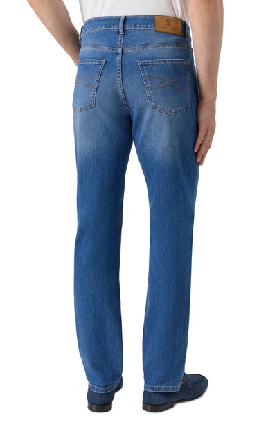 Джинсы traditional fit BRUNELLO CUCINELLI, арт. M283PB3210, фото 4