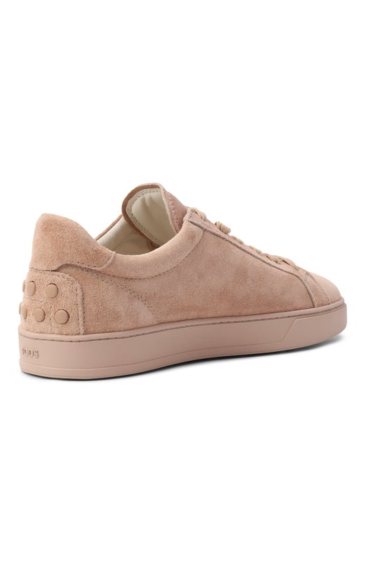 Замшевые кеды Tod’s XXW04L0HZ40/M8W Бежевый  XXW04L0HZ40/M8W Фото 5