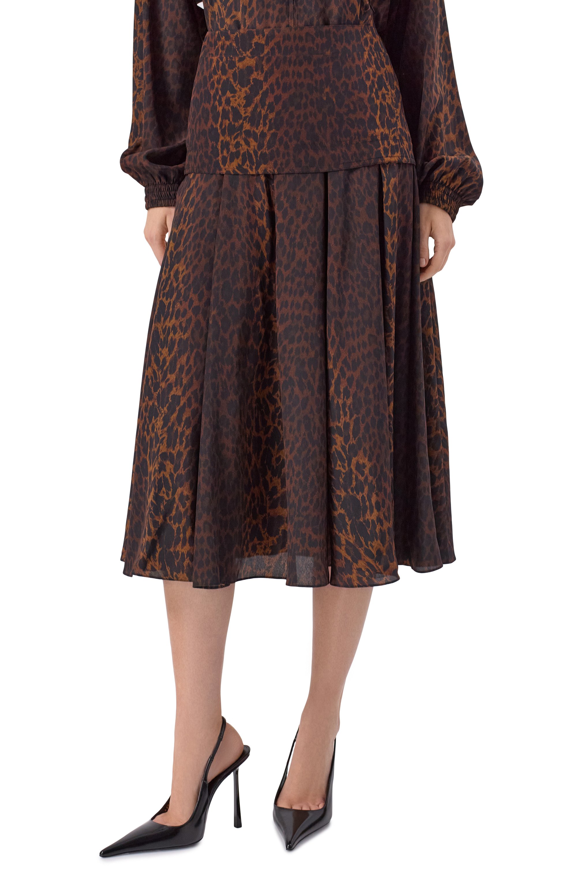 Шелковая юбка BALENCIAGA, арт. 850671/TSL71, фото 3