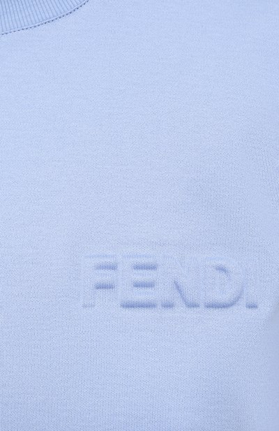 Хлопковая футболка FENDI, арт. FS7254 AFLD, фото 5
