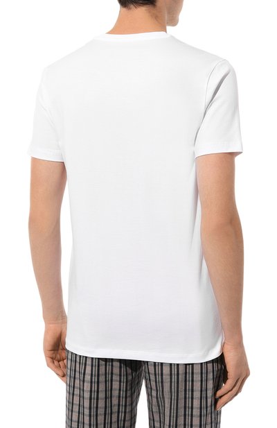 Комплект из двух футболок FALKE белого цвета по цене 8960 руб., арт. 68108, фото 4 Комплект из двух футболок FALKE, арт. 68108, фото 4