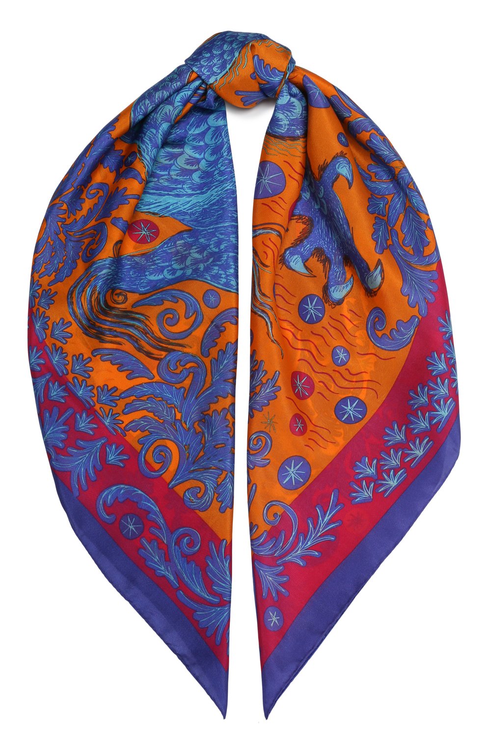 Шелковый платок дракон GOURJI, арт. T27DROR7R/1, фото 1
