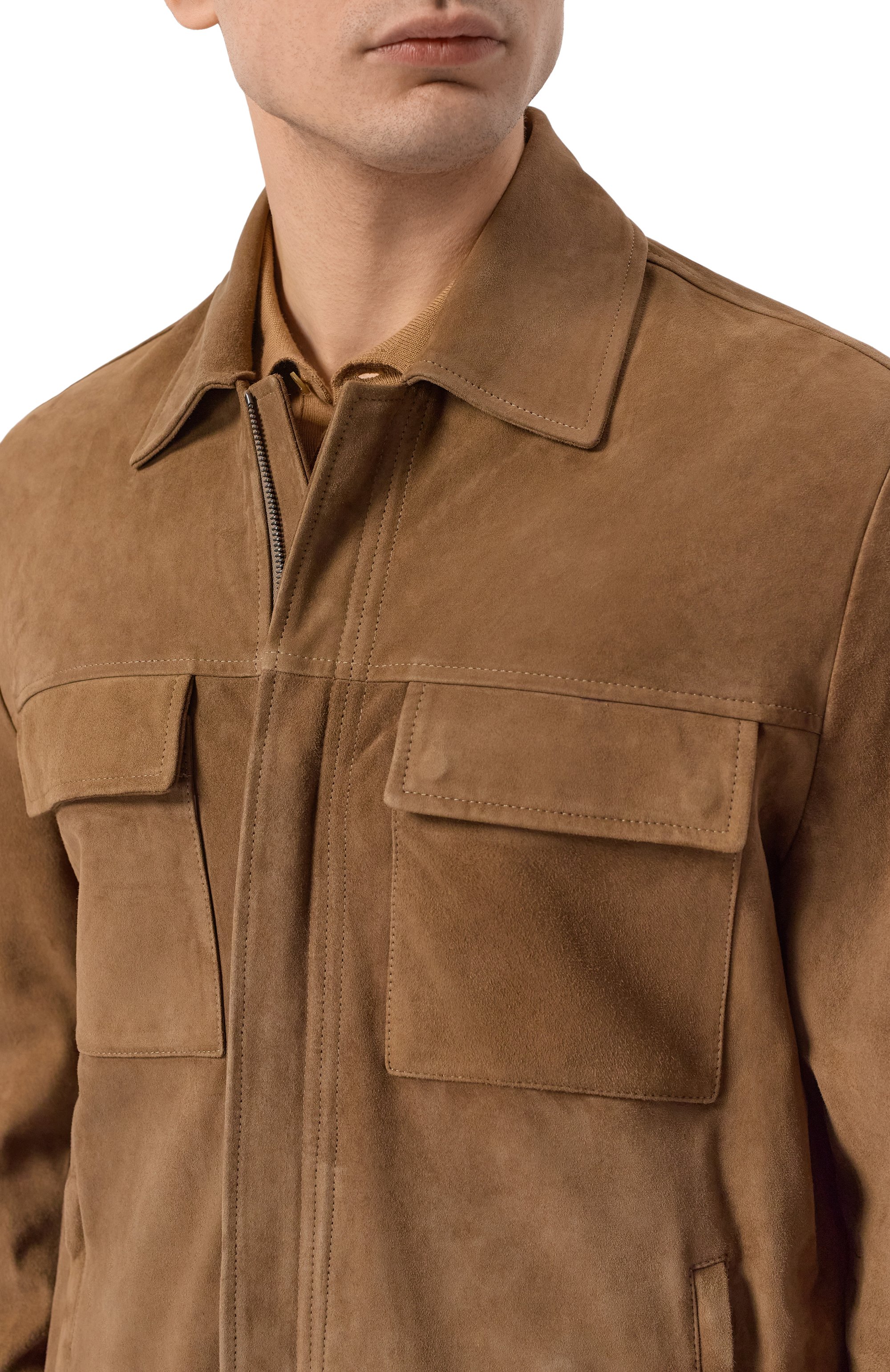 Замшевая куртка PAUL&SHARK, арт. 26412481, фото 5