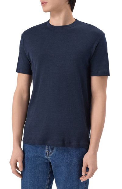 Футболка из хлопка и лиоцелла PAUL&SHARK, арт. 25411026, фото 3