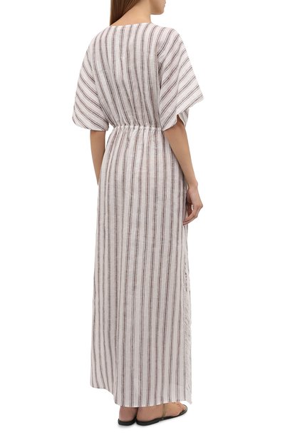 Льняная туника TORY BURCH бежевого цвета по цене 56850 руб., арт. 82037, фото 4 Льняная туника TORY BURCH, арт. 82037, фото 4