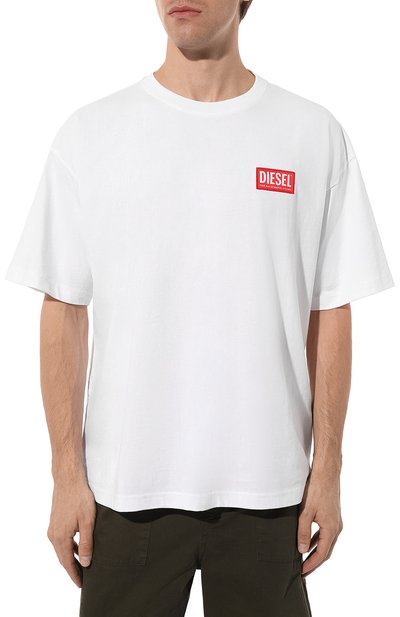 Хлопковая футболка DIESEL, арт. A11593/0NIAR, фото 3