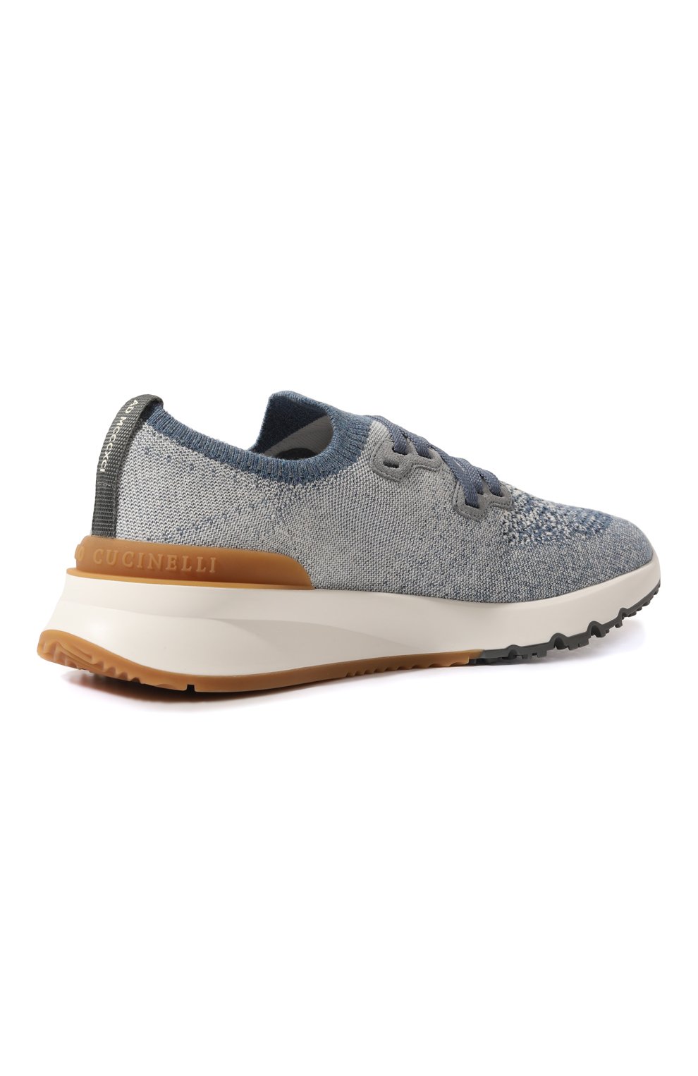 Текстильные кроссовки BRUNELLO CUCINELLI, арт. MZUKIB2051, фото 5