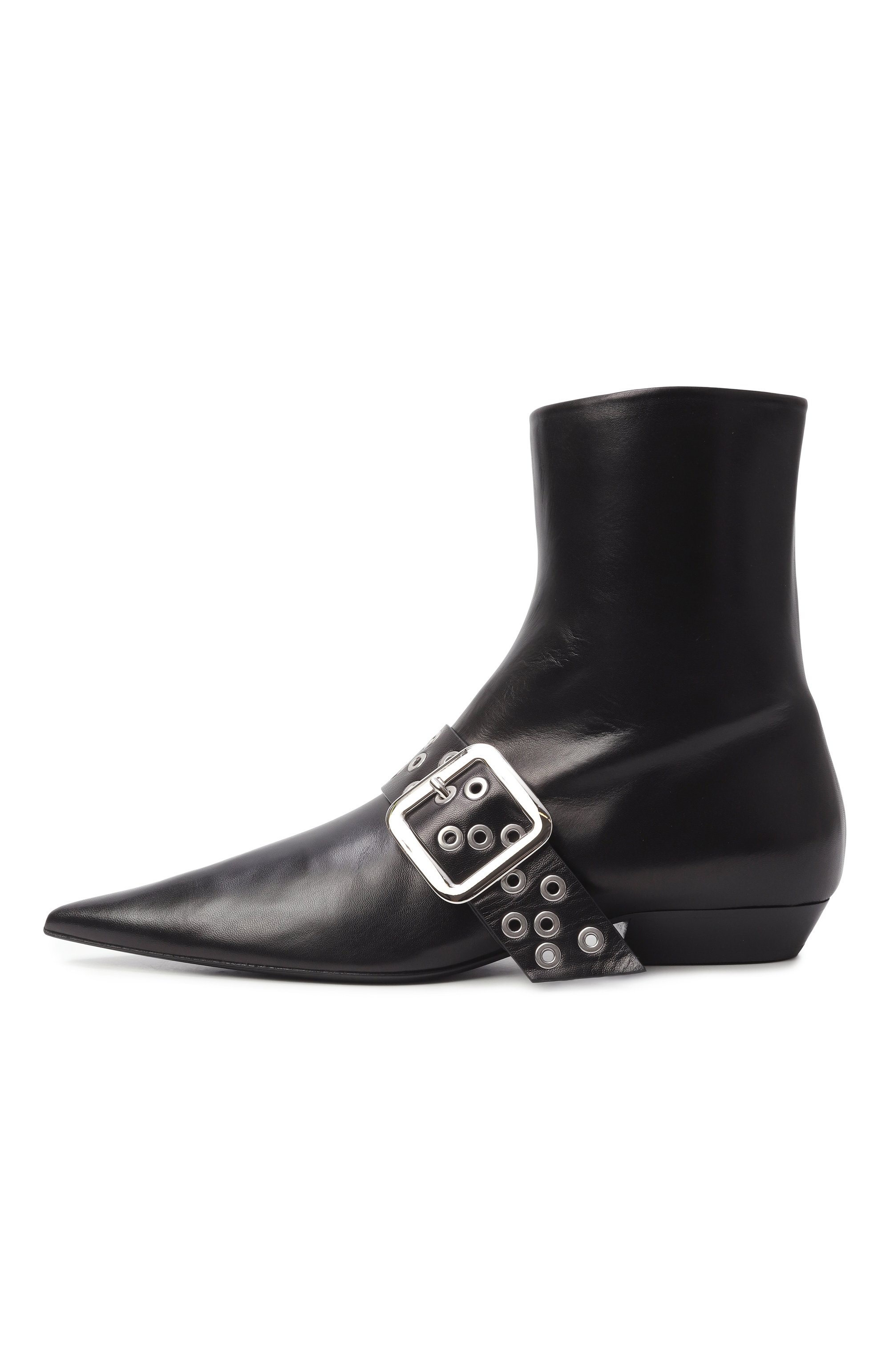 Кожаные ботильоны JIL SANDER, арт. J15WU0105/P8226, фото 4