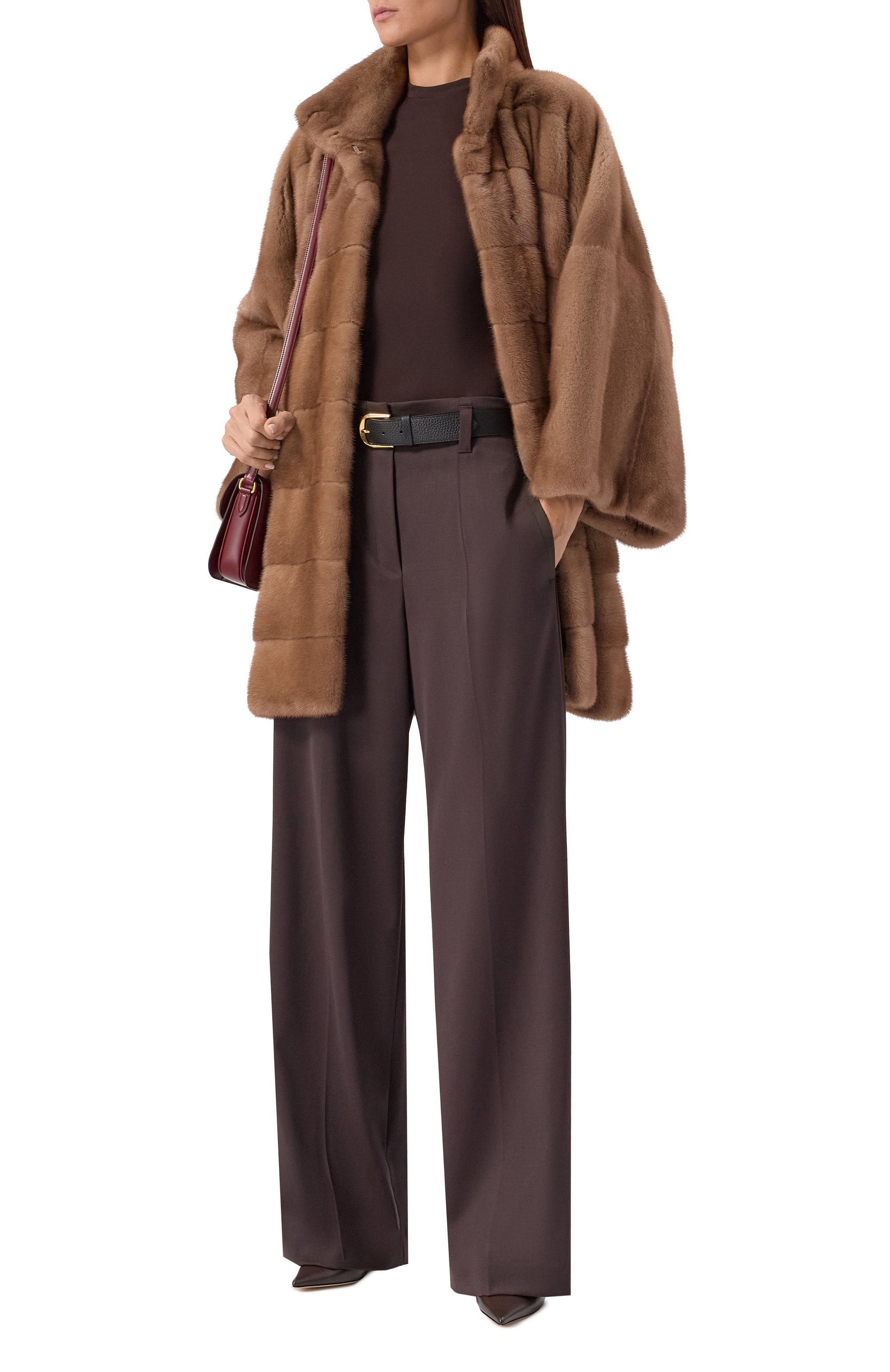 Шуба из норки KITON, арт. D60684K0538F54, фото 2