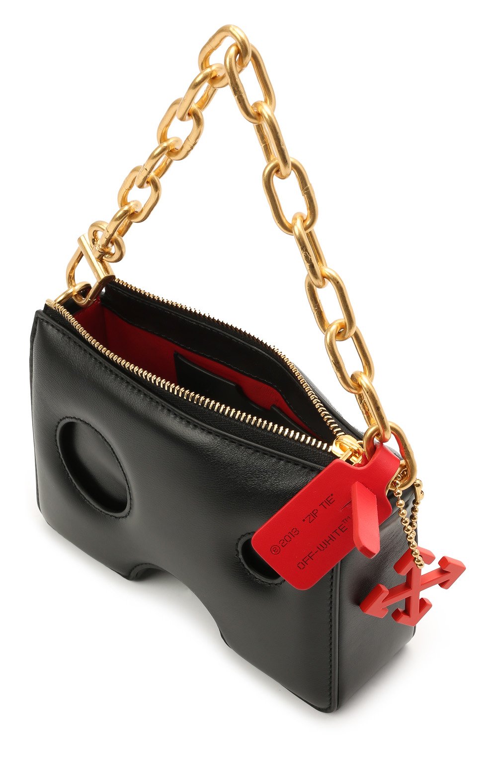 Сумка burrow OFF-WHITE, арт. 0WNR002S21LEA001, фото 4