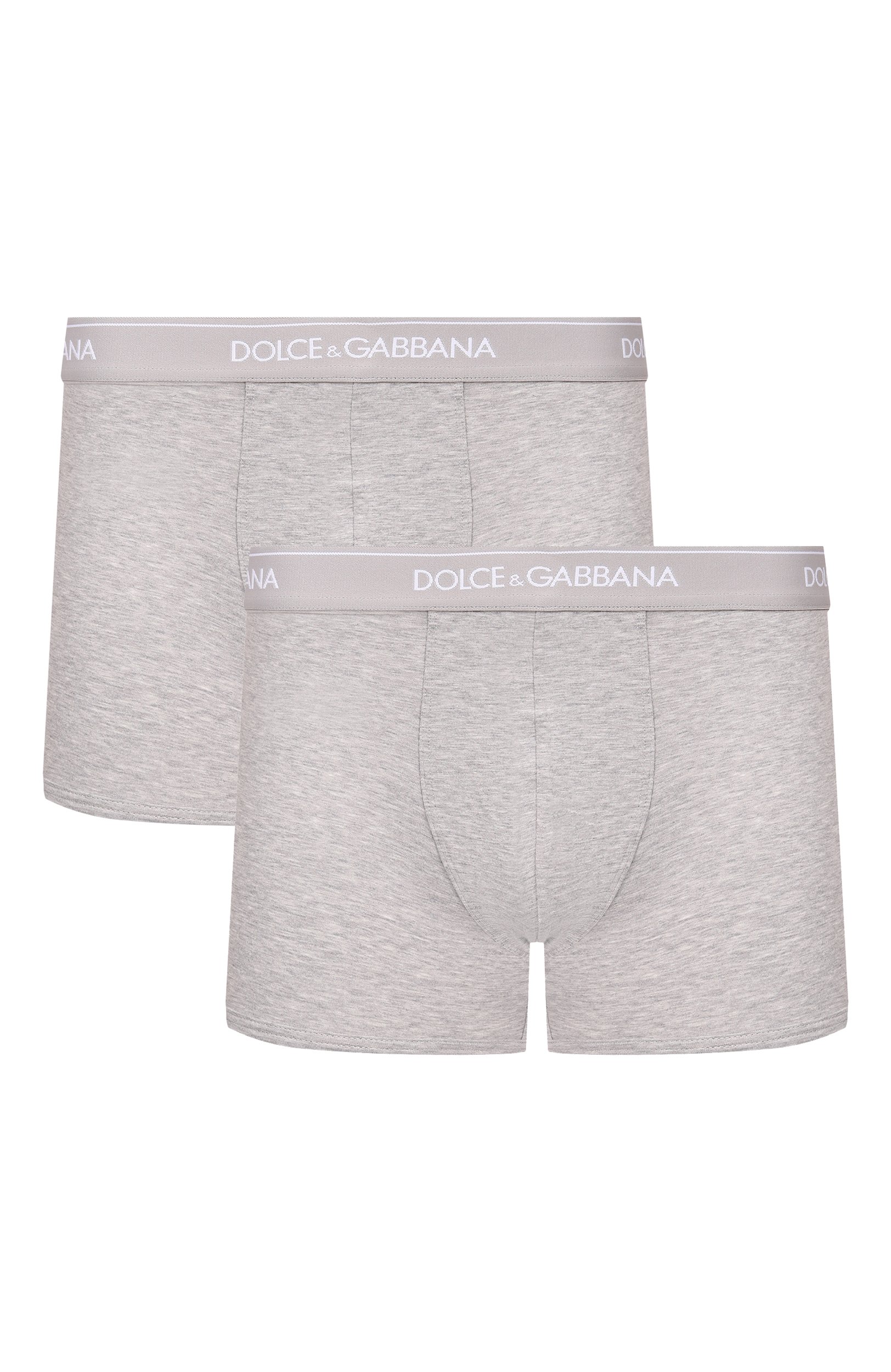 Комплект из двух боксеров DOLCE & GABBANA серого цвета по цене 13700 руб., арт. M9C07J/0NN95_001, фото 1 Комплект из двух боксеров DOLCE & GABBANA, арт. M9C07J/0NN95_001, фото 1