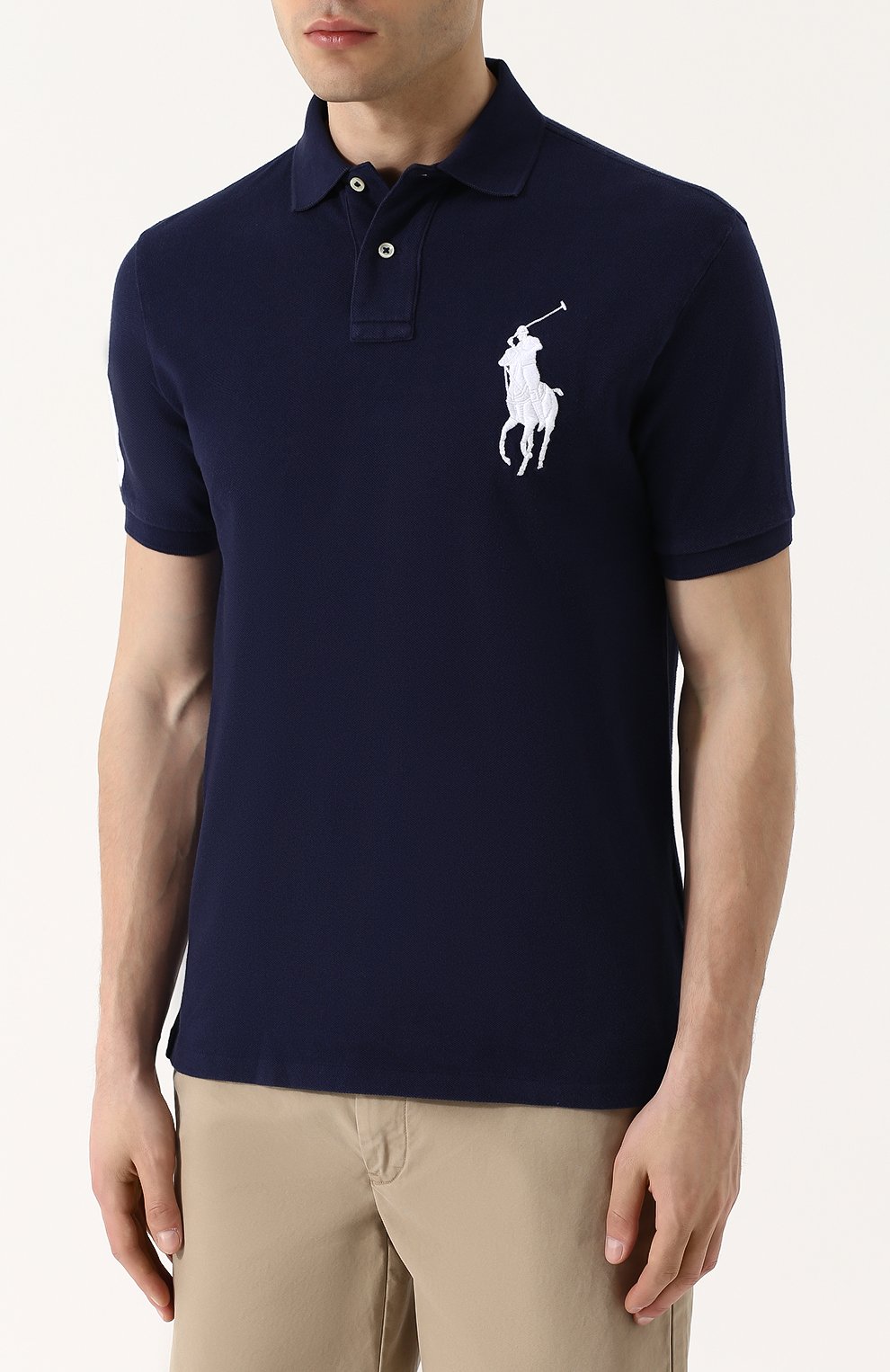 Хлопковое поло POLO RALPH LAUREN, арт. 710688969, фото 3