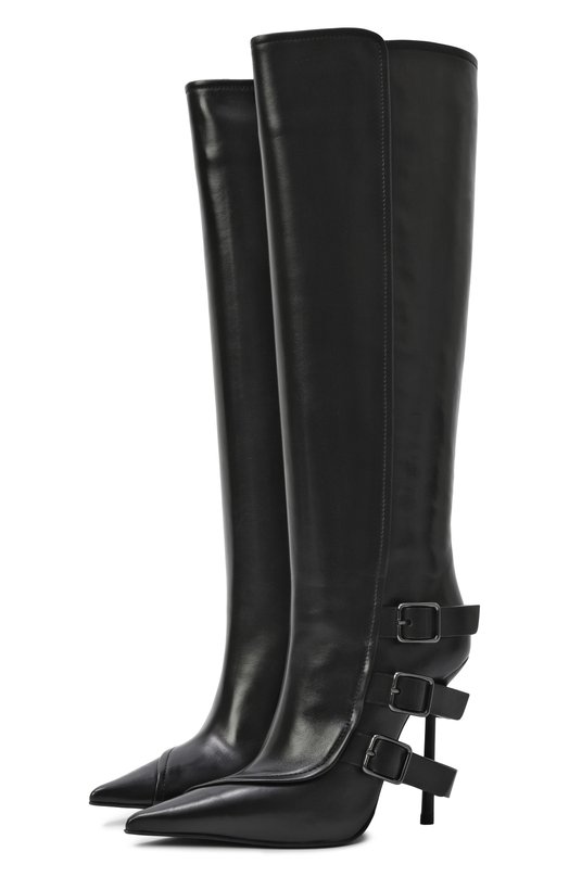 Кожаные сапоги Courtney 120 Le Silla 4289C100BXPPGL0 Чёрный 4289C100BXPPGL0