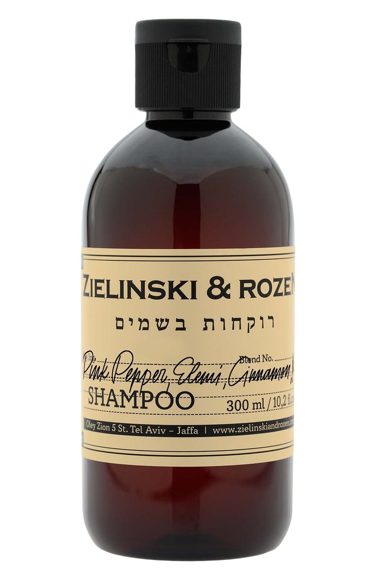 Шампунь Розовый Перец, Элеми, Корица, Кожа (300ml) ZIELINSKI&ROZEN для ...