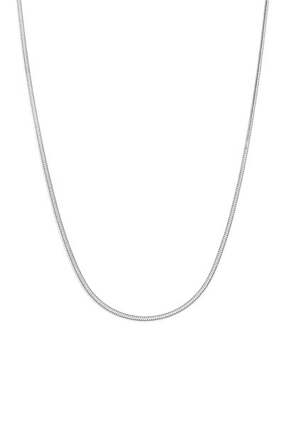 Цепь кобра JEWLIA серебряного цвета по цене 13500 руб., арт. JR-0,5/40, фото 3 Цепь кобра JEWLIA, арт. JR-0,5/40, фото 3