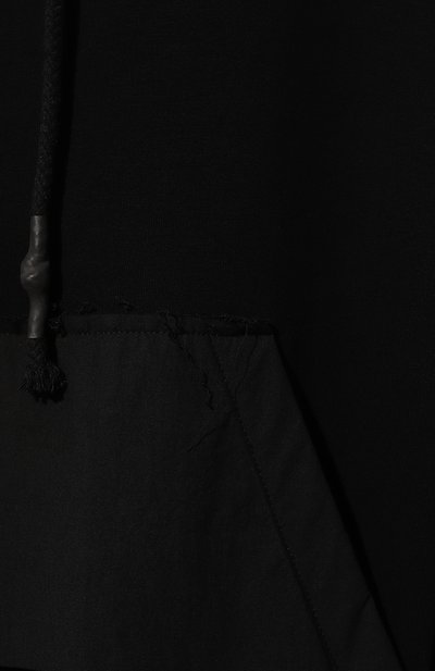 Хлопковое худи 139DEC, арт. SW551-BK-BK, фото 5