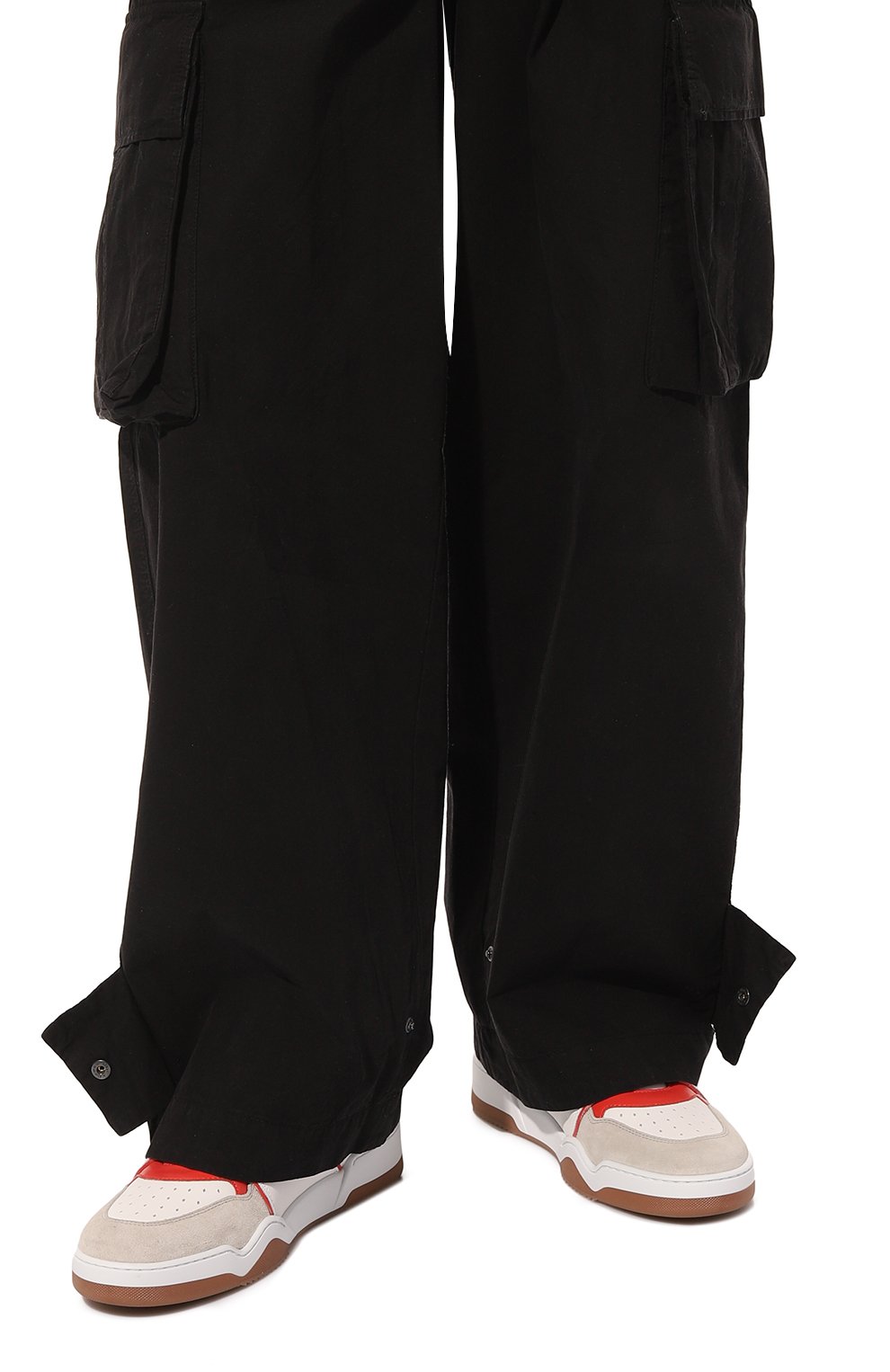 Комбинированные кеды spiker DSQUARED2, арт. SNM0315/01607269, фото 3