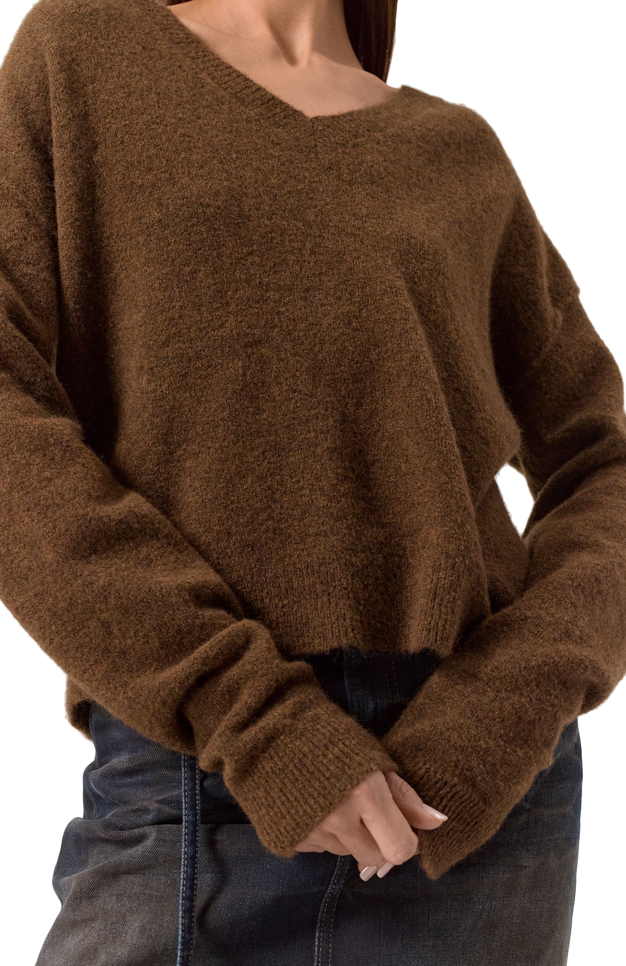 Шерстяной пуловер RICK OWENS, арт. RP02D3650/KWP, фото 5