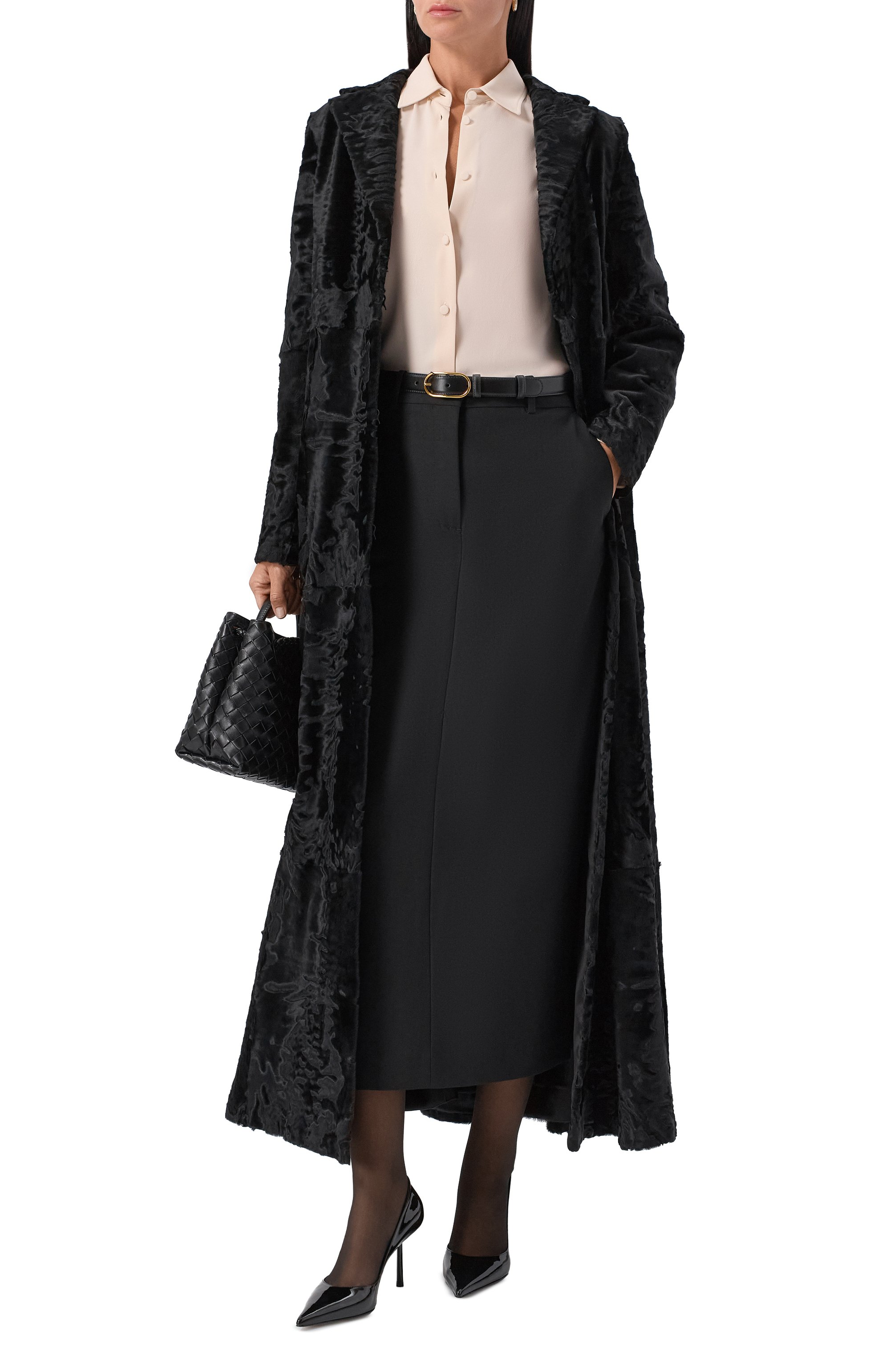 Пальто из свакары РУССКИЙ МЕХ, арт. 4 А, фото 2