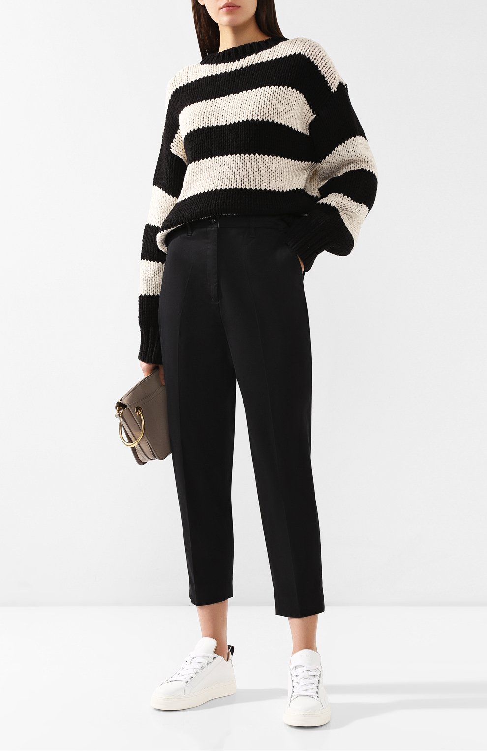 Хлопковые брюки TWO WOMEN IN THE WORLD, арт. LAUREN/UWZLN, фото 2