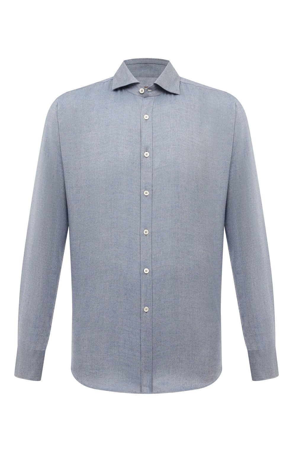 Рубашка из хлопка и лиоцелла CANALI, арт. CSL70B1/GL03355, фото 1