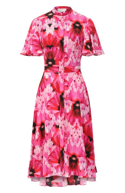 Шелковое платье ALEXANDER MCQUEEN, арт. 611120/QCABE, фото 1