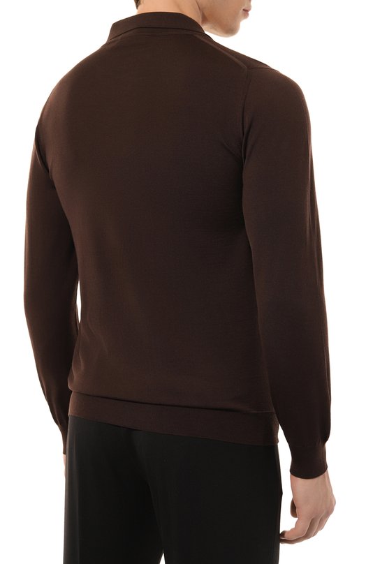 Шерстяное поло Svevo Коричневый, фото 4