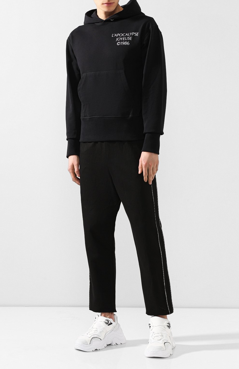 Хлопковое худи HELMUT LANG, арт. I09DM505, фото 2