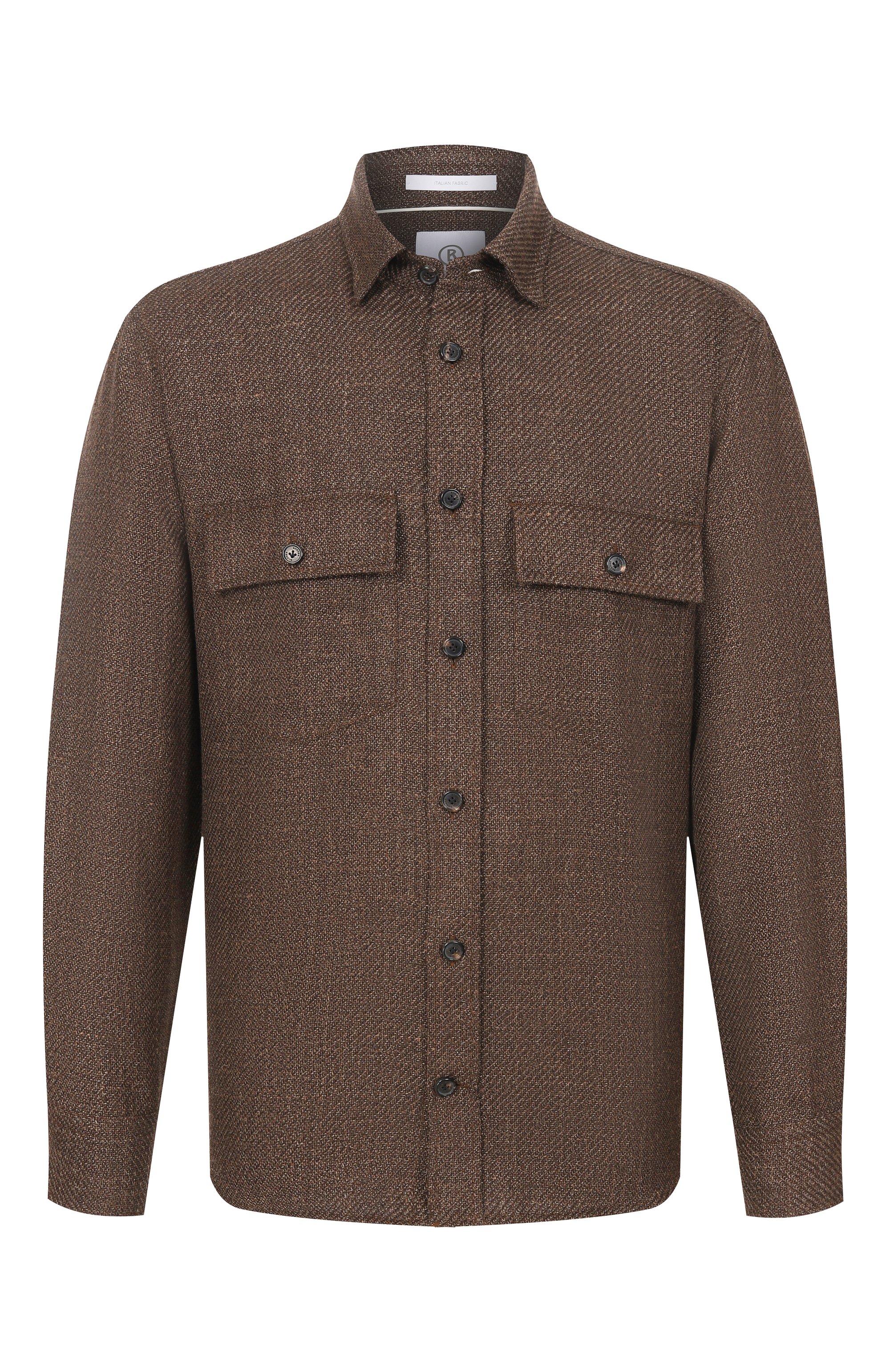 Рубашка из шерсти и льна BOGNER, арт. 58741324, фото 1