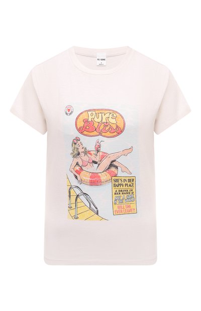 Женская хлопковая футболка RE/DONE, арт. 024-02WCGT294