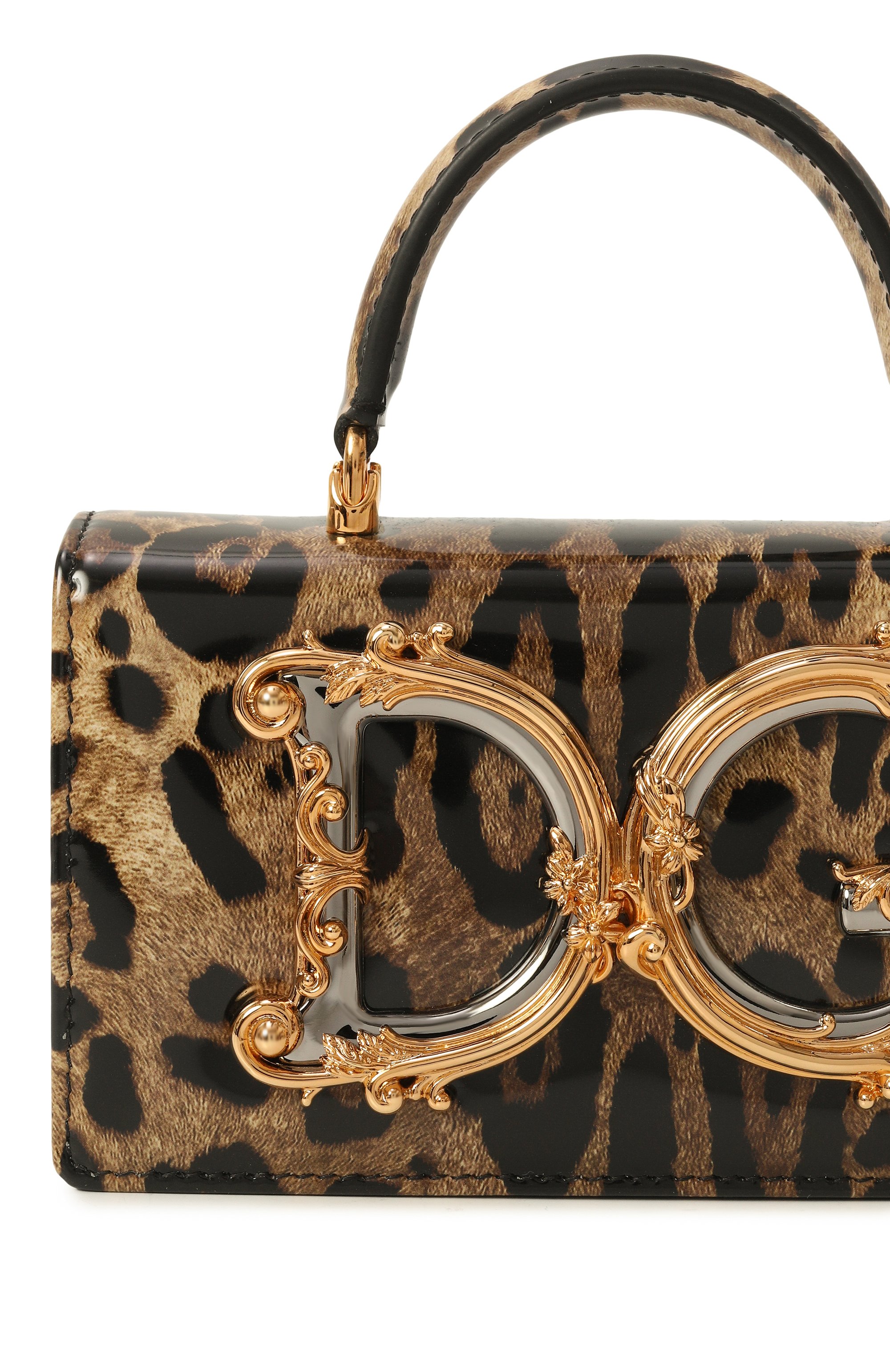 Сумка dg girls mini DOLCE & GABBANA леопардового цвета по цене 256000 руб., арт. BI3278/AM568, фото 3 Сумка dg girls mini DOLCE & GABBANA, арт. BI3278/AM568, фото 3